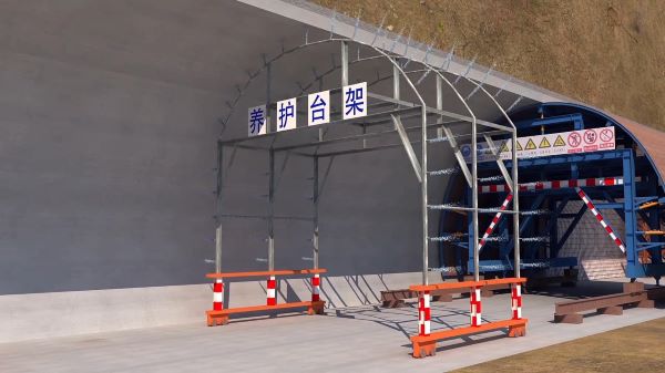 太平区隧道施工动画制作公司 - 隧道施工工艺和施工方法 - 隧道施工汇报动画视频 - bim 工程施工动画